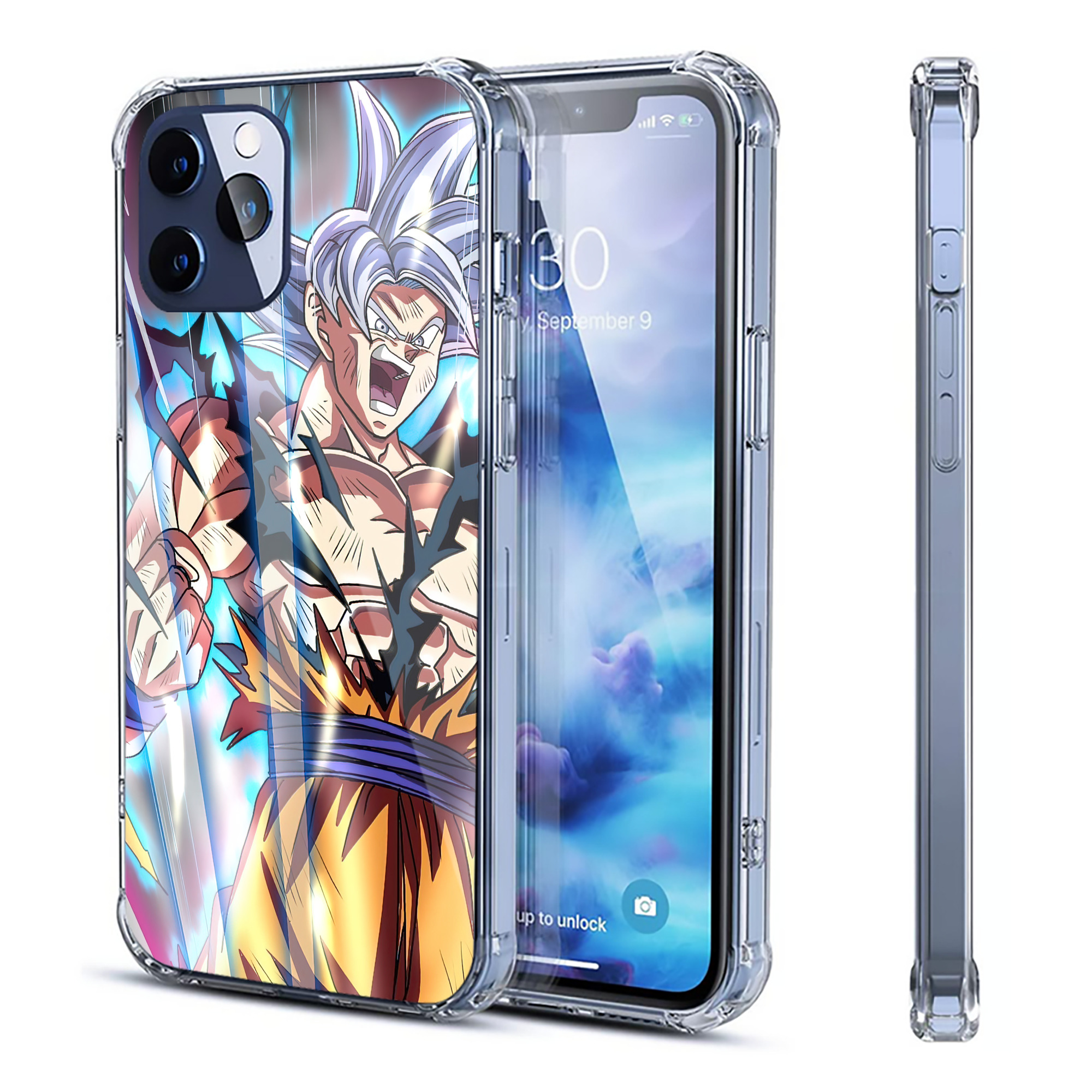 （画像用） ドラゴンボール DRAGON BALL 【iPhone 12シリーズ対応】透明スマホケース（クリアソフトケース）